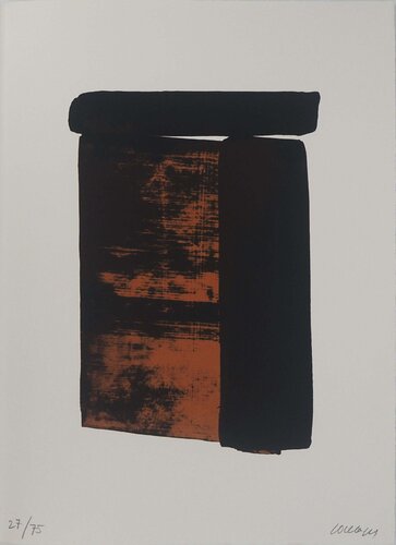 silk_screen_printing n°12 by Pierre Soulages, Print for Sale on Singulart