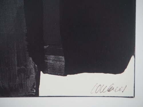 Gouache sur papie by Pierre Soulages, Print for Sale on Singulart
