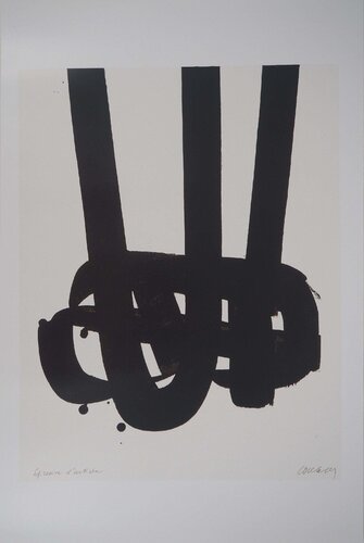 Lithographie 29 van Pierre Soulages, Afdruk te koop op Singulart