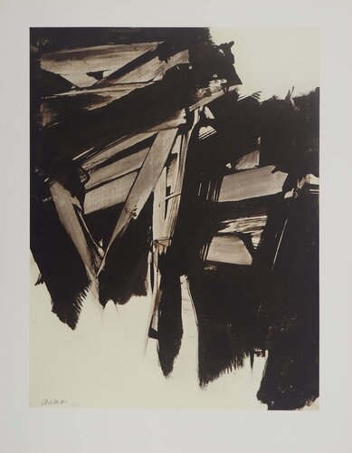 Peinture 1960 par Pierre Soulages, Édition en vente sur Singulart