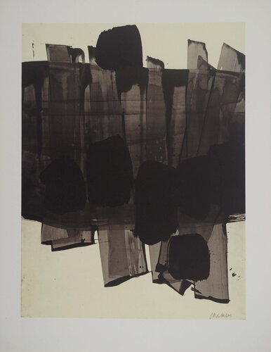 Peinture 1959 par Pierre Soulages, Édition en vente sur Singulart