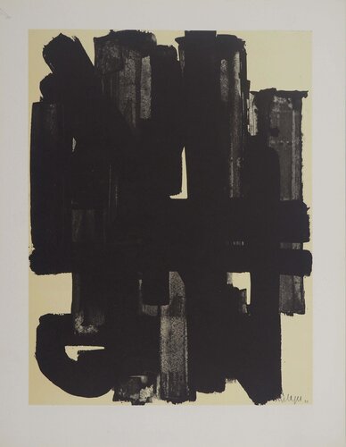 Peinture 1953 by Pierre Soulages, Print for Sale on Singulart