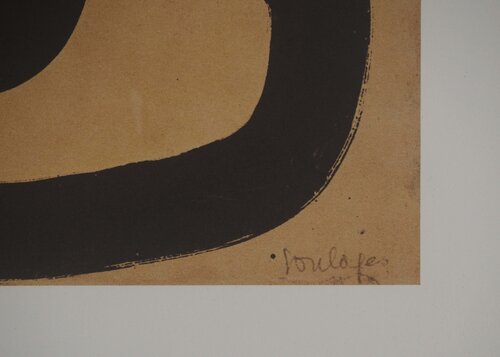 Peinture 1947 by Pierre Soulages, Print for Sale on Singulart