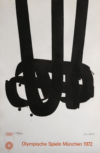 Olympische Spiele Muenchen 1972 par Pierre Soulages, Édition en vente sur Singulart