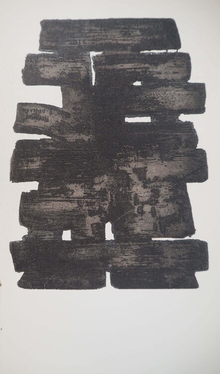 Eau Forte XIII Pierre Soulages