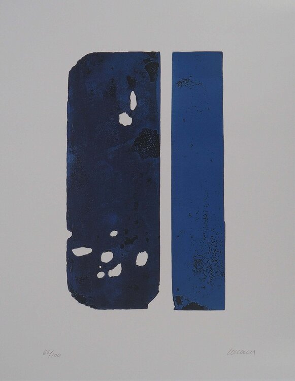 Eau forte XXX Pierre Soulages