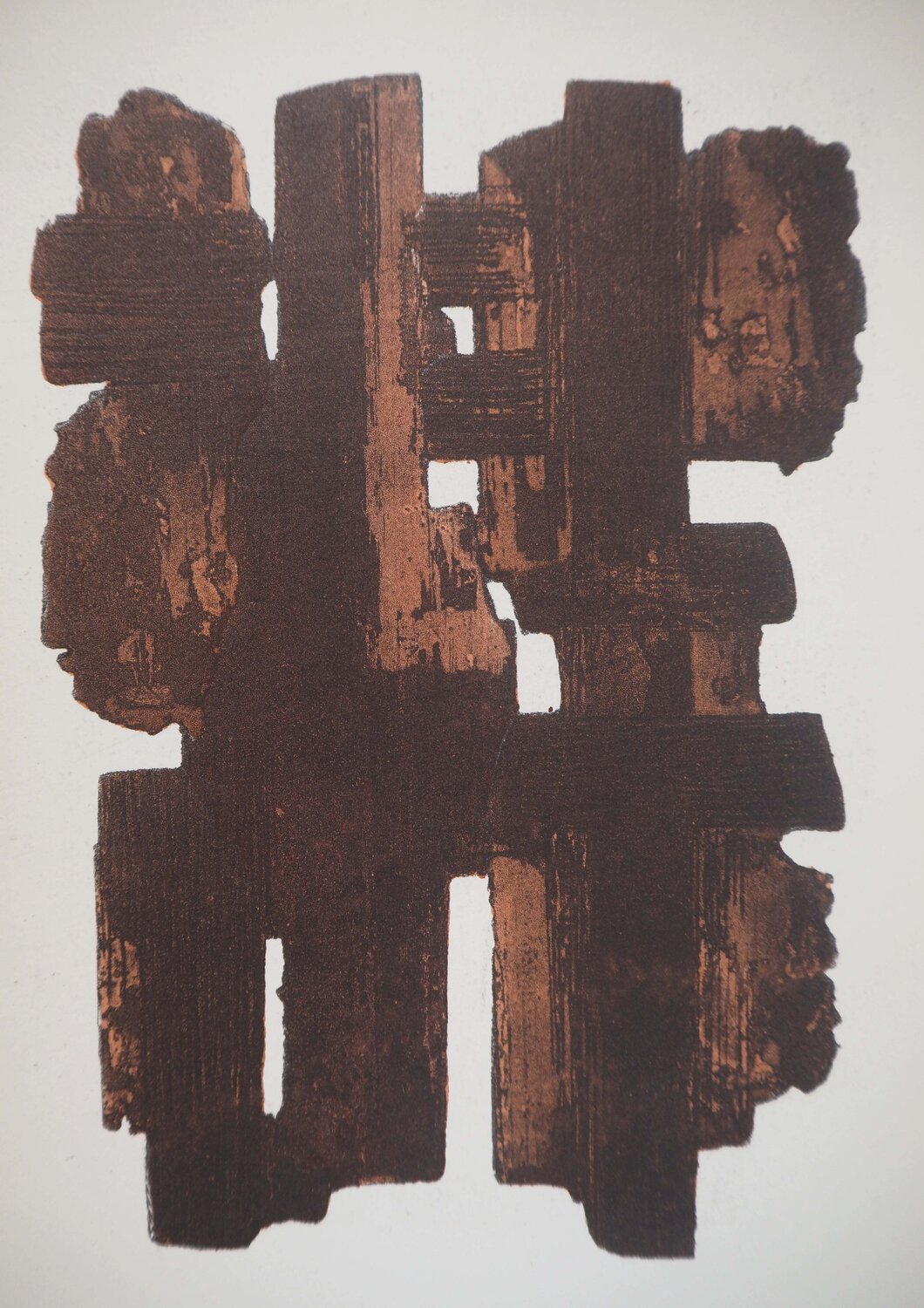 Eau Forte IX Pierre Soulages Stampa in vendita