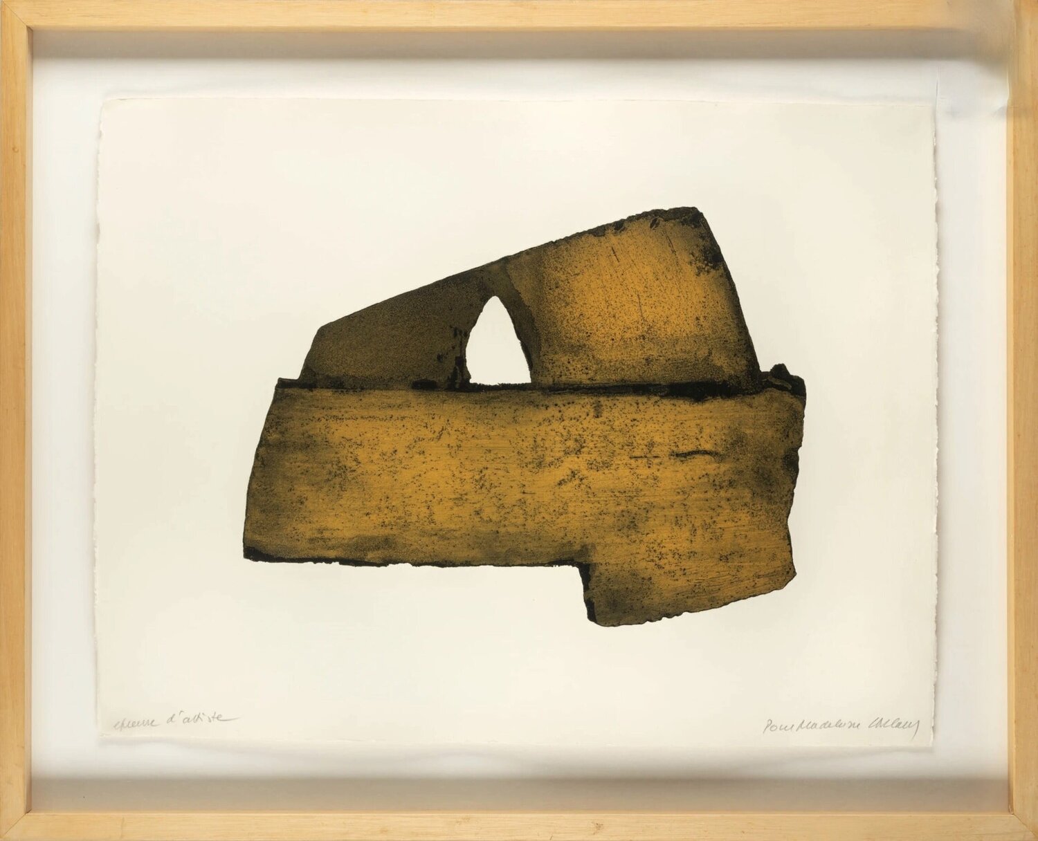 Eau-forte XX Pierre Soulages Afdruk te koop