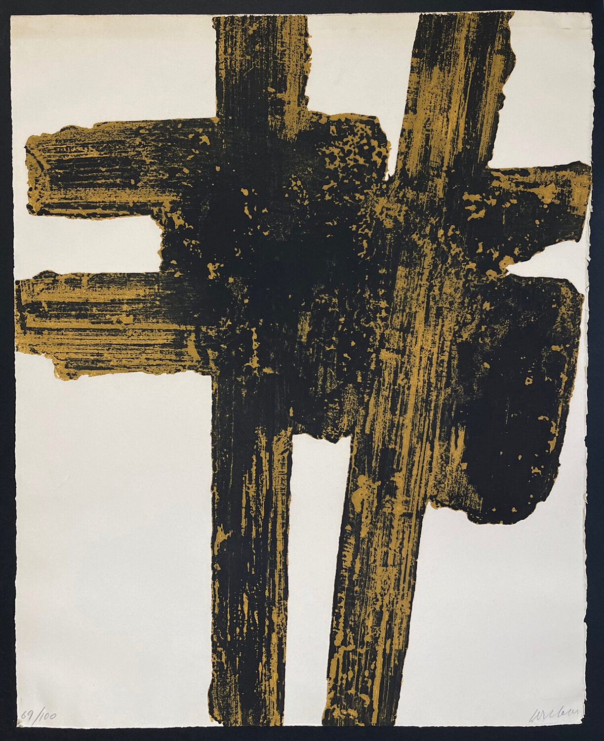 Eau Forte XVIII Pierre Soulages Afdruk te koop