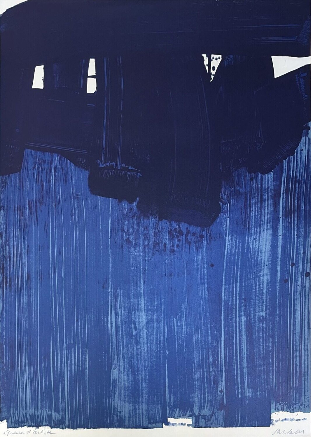 Lithographie n°23 Pierre Soulages Afdruk te koop
