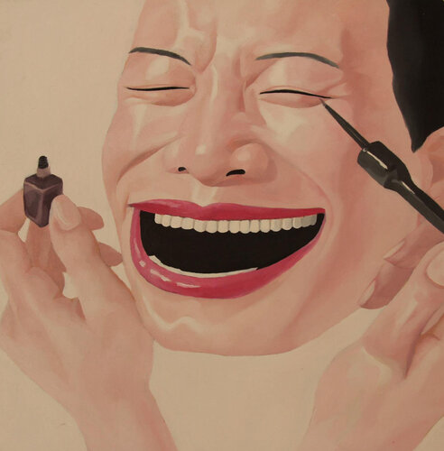 Untitled 1997 di Yue Minjun, Pittura in vendita su Singulart
