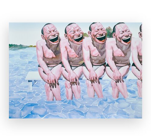 Smile-ism No.7 van Yue Minjun, Afdruk te koop op Singulart