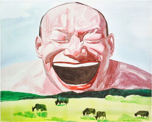 Smile-ism No.8 van Yue Minjun, Afdruk te koop op Singulart