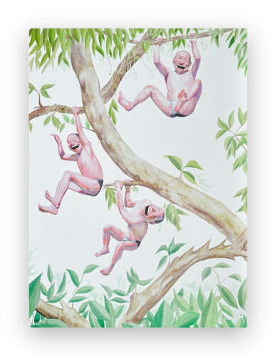 Smile-ism No.5 van Yue Minjun, Afdruk te koop op Singulart