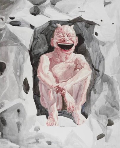 Untitled (Smile-ism No. 26) / 無題（微笑主義之26) par Yue Minjun, Édition en vente sur Singulart