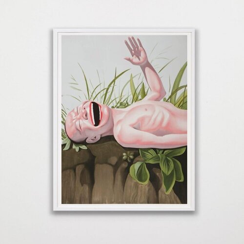 Hero Here van Yue Minjun, Afdruk te koop op Singulart