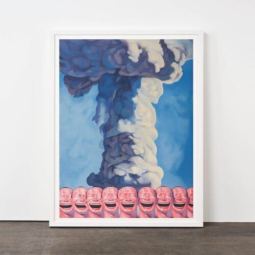 Mushroom Cloud van Yue Minjun, Afdruk te koop op Singulart