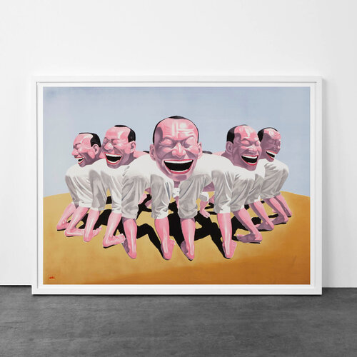 Sheep Herd by Yue Minjun, 版畫 for Sale on Singulart