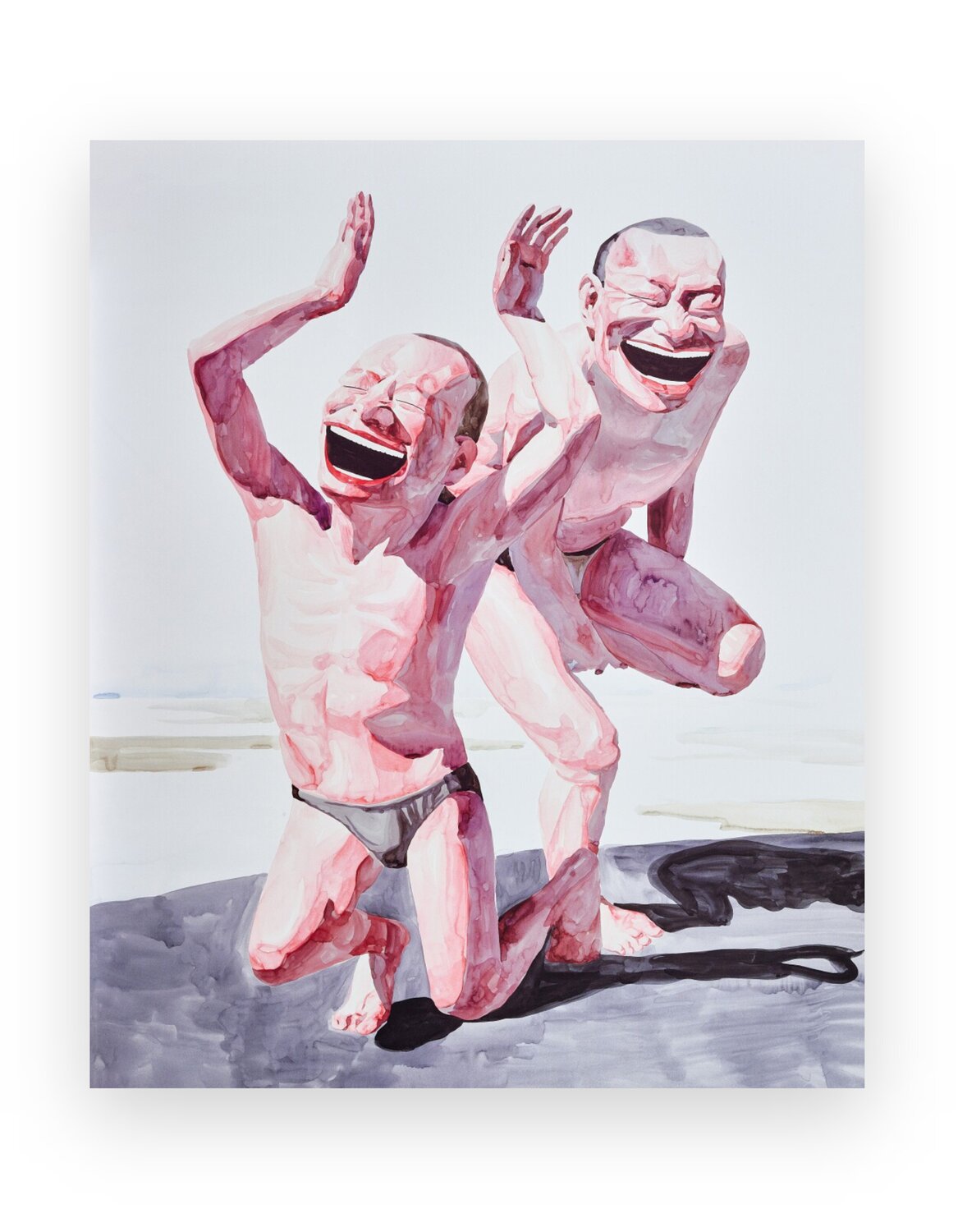 Smile-ism No.20 Yue Minjun Druck zu verkaufen