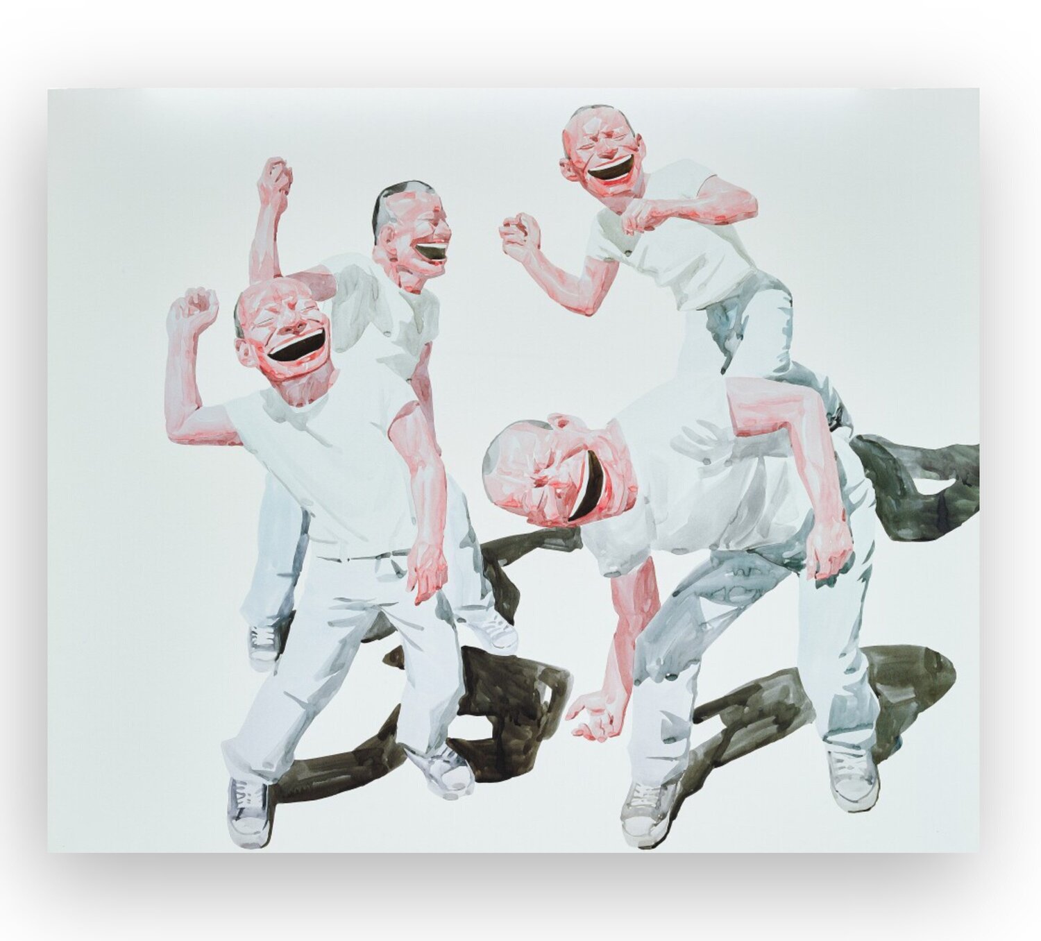 Smile-ism No.15 Yue Minjun Stampa in vendita