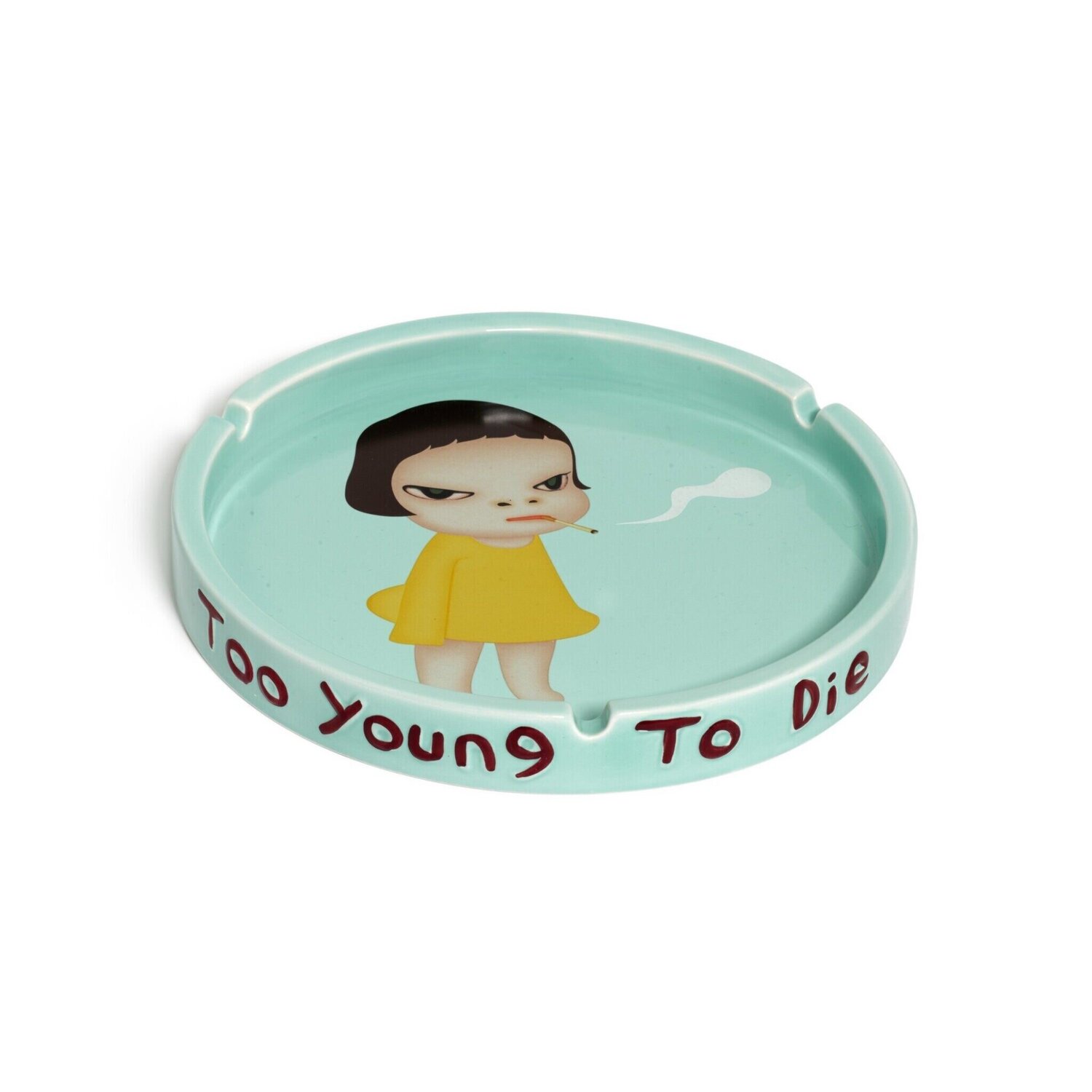 Too Young to Die Ceramic Ashtray de Yoshitomo Nara (2002