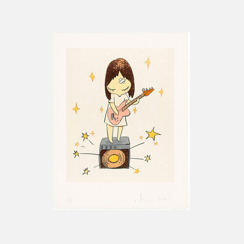 Guitar Girl van Yoshitomo Nara, Afdruk te koop op Singulart