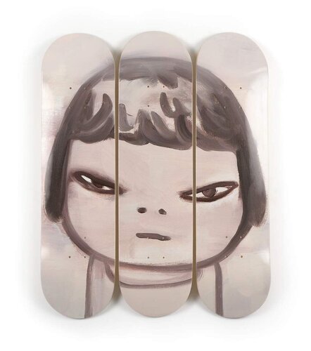 Alone in the Wind Skateboard van Yoshitomo Nara, Andere media te koop op Singulart