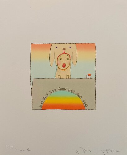 Over The Rainbow van Yoshitomo Nara, Afdruk te koop op Singulart