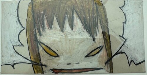 Untitled (Stormy angry grey slay) van Yoshitomo Nara, Werk op papier te koop op Singulart