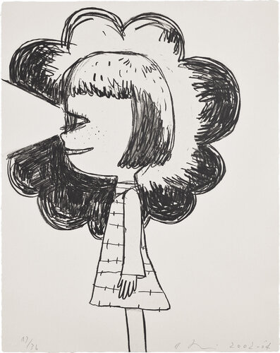 Flashlight Girl van Yoshitomo Nara, Afdruk te koop op Singulart