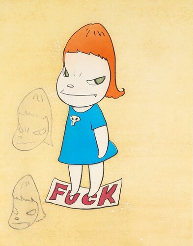 On the F-word par Yoshitomo Nara, Édition en vente sur Singulart