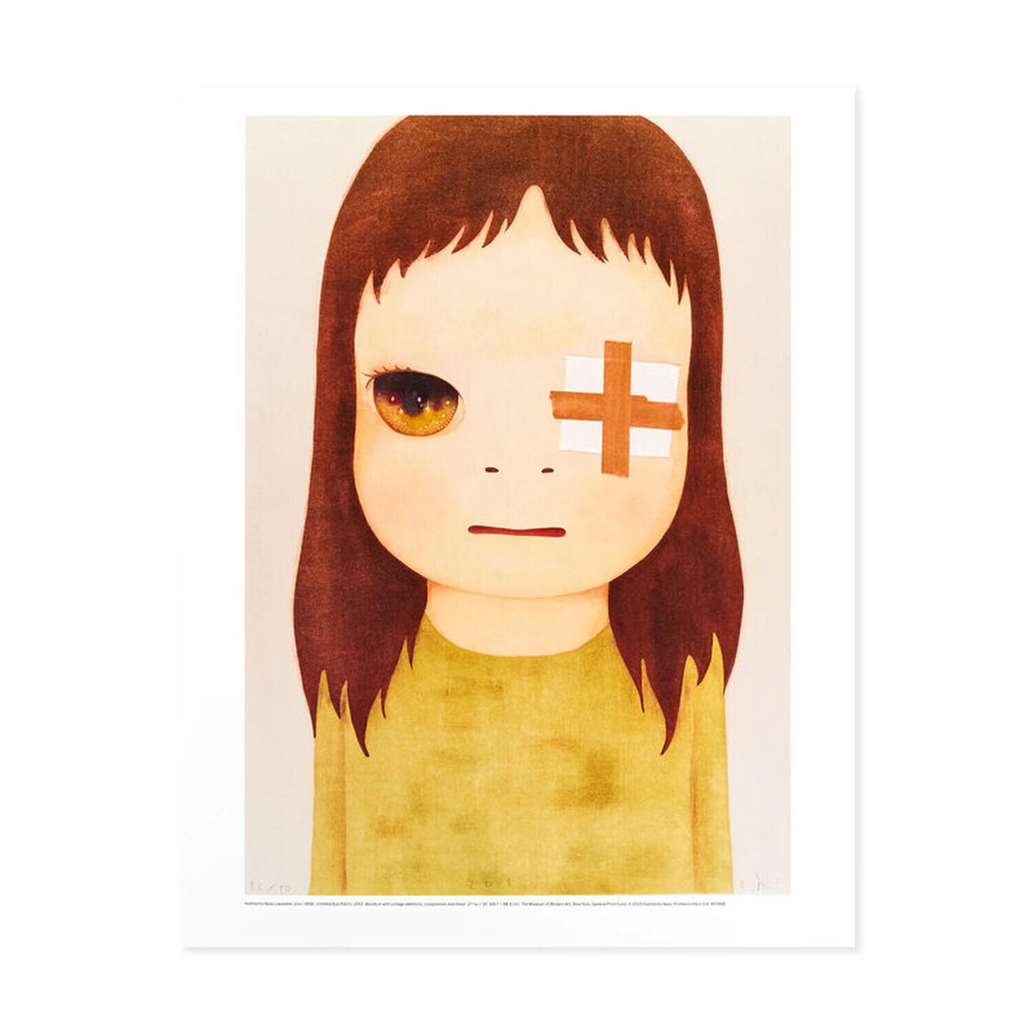 Eye Patch Yoshitomo Nara Print for sale