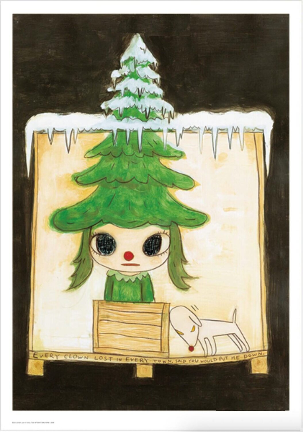 Every Clown Lost In Every Town Yoshitomo Nara Druck zu verkaufen