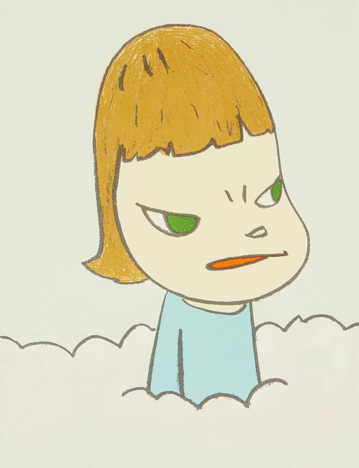 In The Cloud Yoshitomo Nara Print for sale