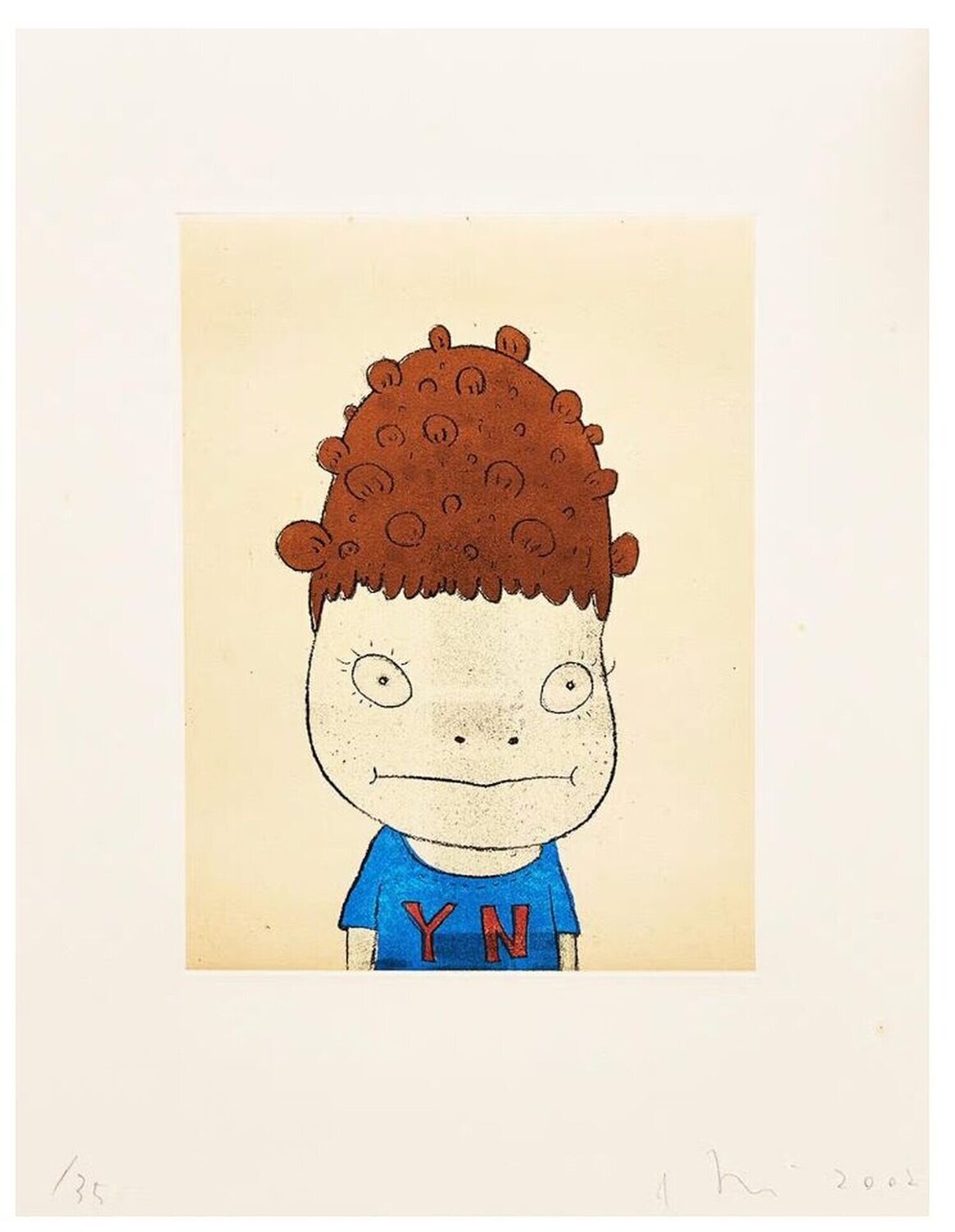 Y.N. (Self-Portrait) Yoshitomo Nara Print for sale
