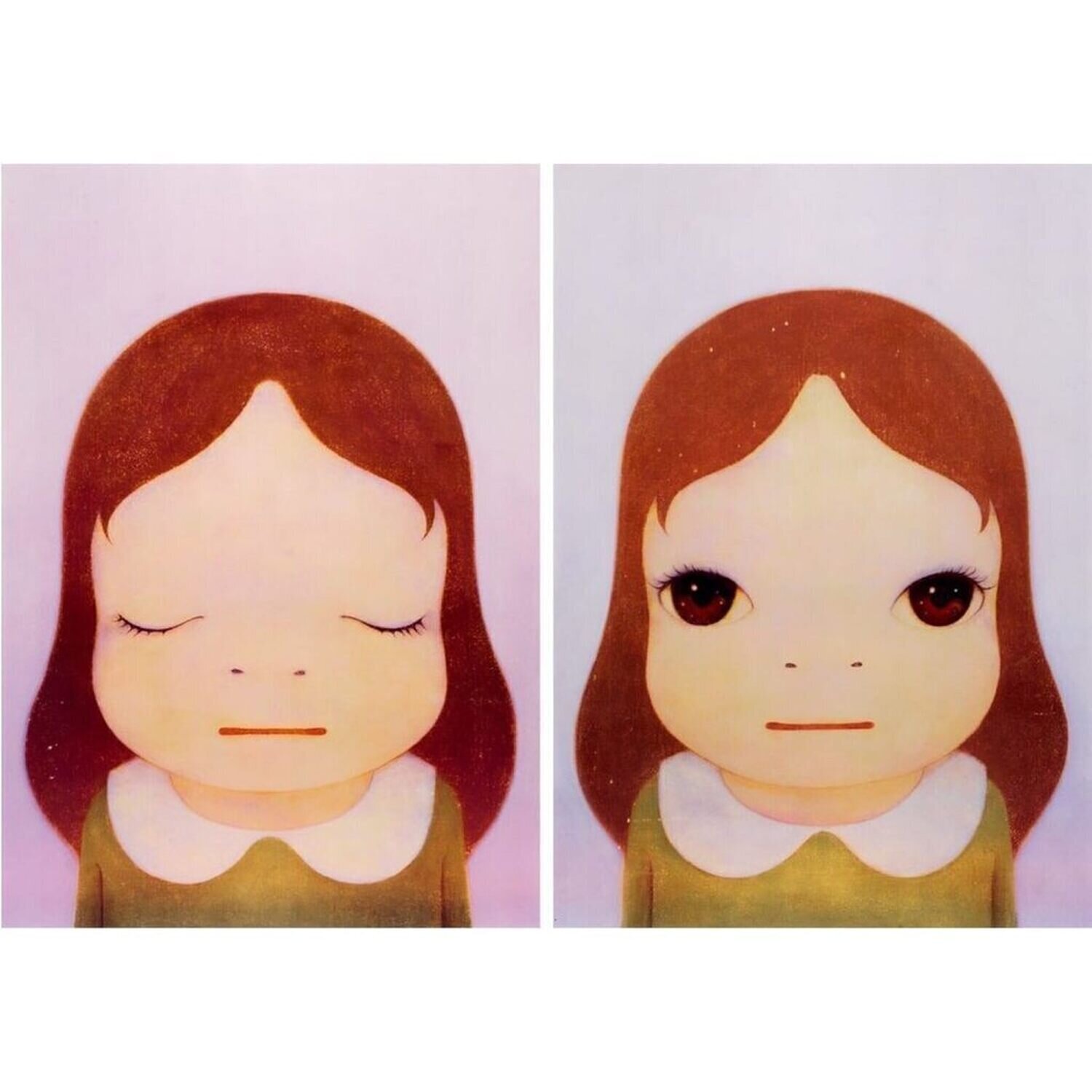 Cosmic Girl Yoshitomo Nara Stampa in vendita