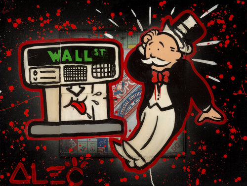 ATM MONOPOLY von Alec Monopoly, Malerei kaufen auf Singulart