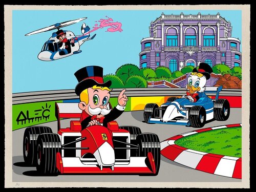 MONACO Grand Prix by Alec Monopoly, Print for Sale on Singulart