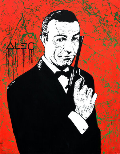 Untitled van Alec Monopoly, Schilderij te koop op Singulart