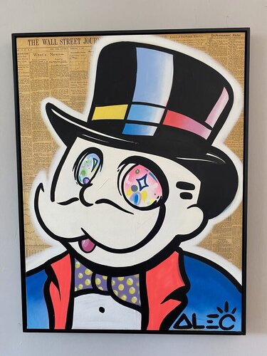 Twinkle Eye Monopoly van Alec Monopoly, Schilderij te koop op Singulart