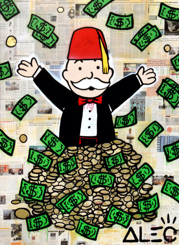 Untitled van Alec Monopoly, Schilderij te koop op Singulart