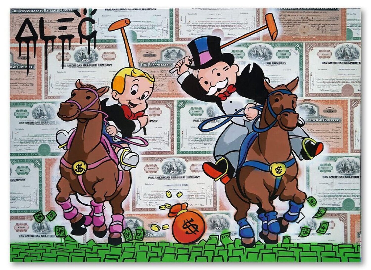 Richie & Monopoly $ Polo Match Alec Monopoly