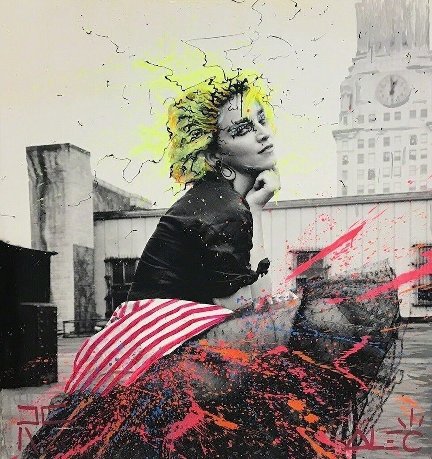 Splattered Madonna Alec Monopoly