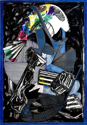 Guifà e la Beretta Rossa (Guifà and the Red Cap) van Frank Stella, Afdruk te koop op Singulart