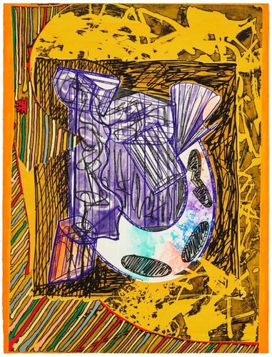 Bene come il sale (As Good as the Salt) van Frank Stella, Afdruk te koop op Singulart