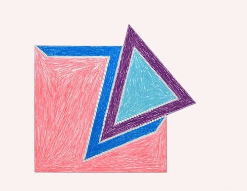 Moultonboro, from the Eccentric Polygons portfolio van Frank Stella, Afdruk te koop op Singulart