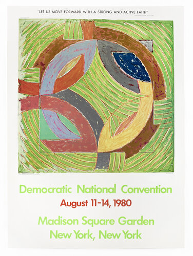 Democratic National Convention 1980 (Polar Coordinate IV 1980) van Frank Stella, Afdruk te koop op Singulart