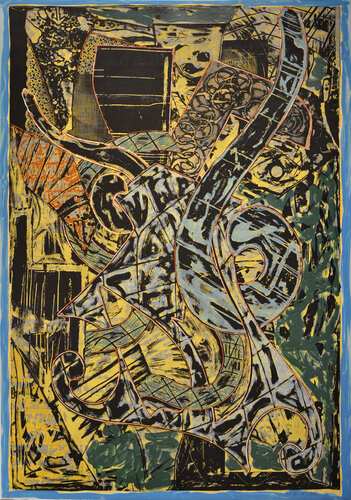 Yellow Journal van Frank Stella, Afdruk te koop op Singulart