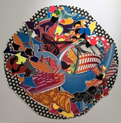 Fattipuff di Frank Stella, Stampa in vendita su Singulart