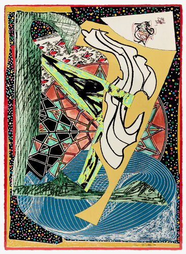 Jonah Historically Regarded, from the Moby Dick Domes series (signed) di Frank Stella, Stampa in vendita su Singulart